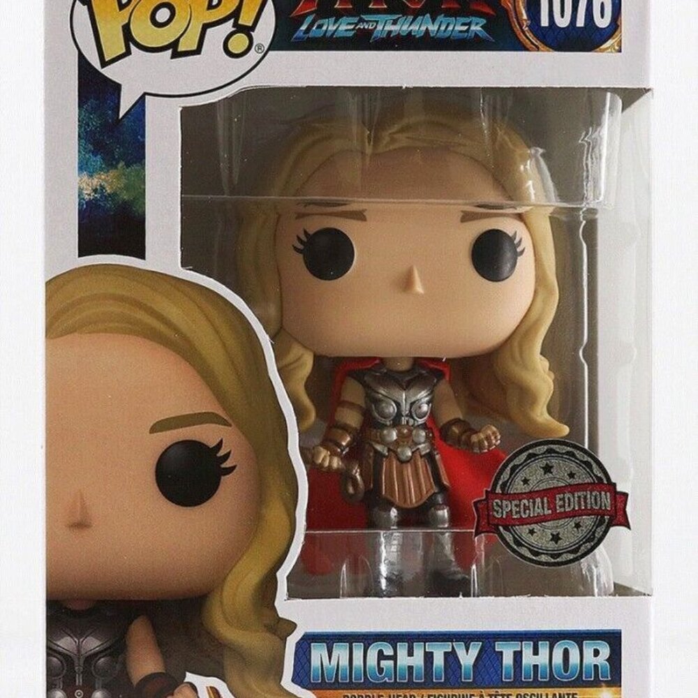 Funko Pop Mighty Thor Love and Thunder Marvel Special Edition 1076